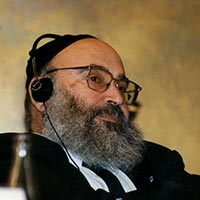 Grand Rabbin René Samuel Sirat, France